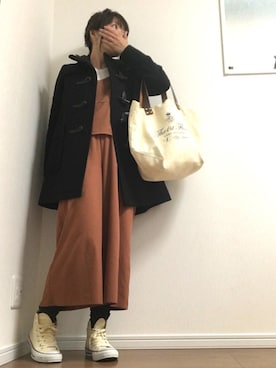 「URBAN RESEARCH（アーバンリサーチ）のアイテム（セットアップ）」を使った、☺︎HITOMI☺︎さん（レディース・160cm）の冬コーディネート