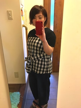 「SCROLLのアイテム」を使った、:Tom:さん（レディース・150cm）の夏コーディネート