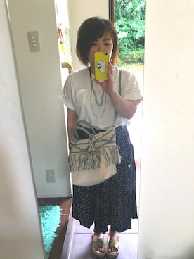 「アイテム（ピアス（両耳用））」を使った、:Tom:さん（レディース・150cm・30代）の夏コーディネート