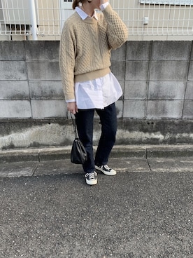 「CIEL（シエル）のアイテム」を使った、miさん（レディース・165cm）の春コーディネート