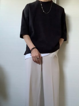 「A Day in the Life （アデイインザライフ）のアイテム」を使った、Genさん（メンズ・168cm）の春コーディネート