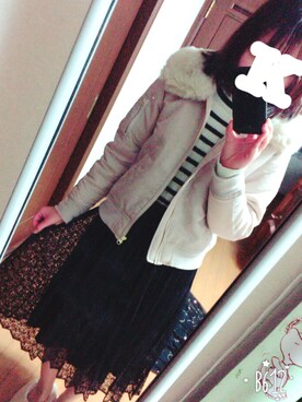 かなさん（レディース・157cm）の冬コーディネート