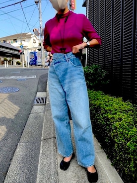 「秋のマイ旬スタイル」｜「アイテム（腕時計）」を使った、AIKOさん（レディース・159cm）の秋コーディネート