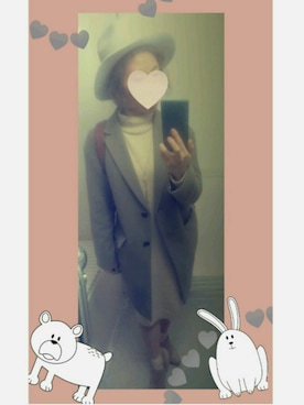 ippa ☆さん（レディース・159cm）の冬コーディネート