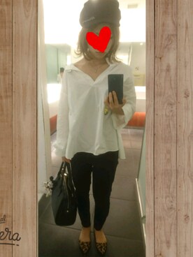 「BACKS（バックス）のアイテム（帽子）」を使った、ippa ☆さん（レディース・159cm）の夏コーディネート