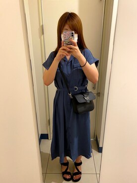 「アイテム（ワンピース/ドレス）」を使った、ikさん（レディース・165cm・10代）の夏コーディネート