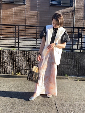 Momokoさん（レディース・156cm）の春コーディネート