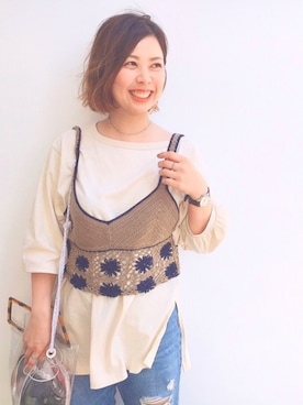 とむとむさん（レディース・160cm）の夏コーディネート