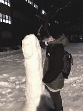 namuさん（レディース・155cm）の冬コーディネート