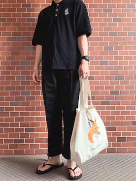「アイテム（PC・スマホグッズ/家電）」を使った、yunnさん（メンズ・173cm・20代）の夏コーディネート
