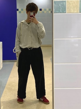 タネムーさん（メンズ・170cm）の春コーディネート