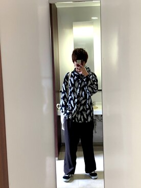 タネムーさん（メンズ・170cm）の春コーディネート