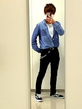 タネムーさん（メンズ・170cm）の春コーディネート