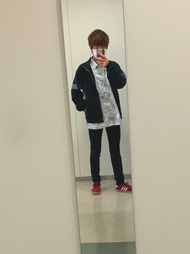 タネムーさん（メンズ・170cm）の春コーディネート