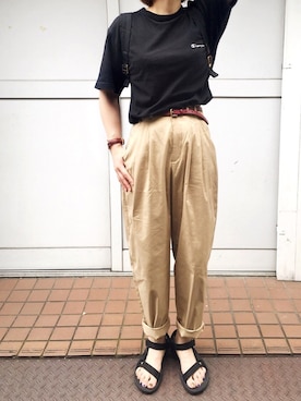 「7月WEAR夏のサンダル祭り」｜funinoさん（レディース・153cm）の夏コーディネート