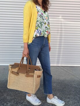 munmun☺︎さん（レディース・160cm）の春コーディネート