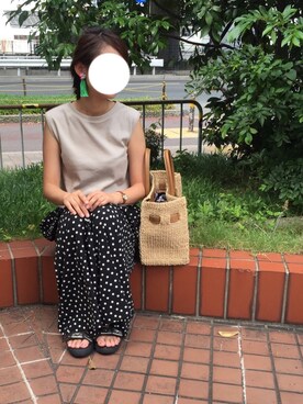 munmun☺︎さん(レディース・160cm)の夏コーディネート