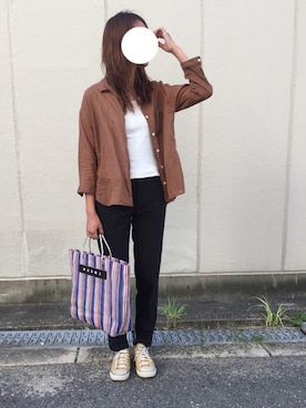 munmun☺︎さん（レディース・160cm）の秋コーディネート