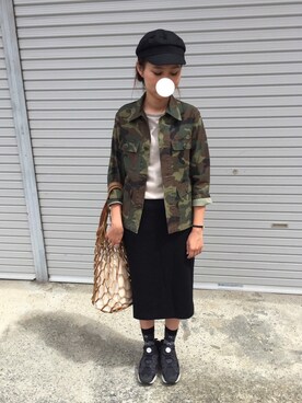munmun☺︎さん（レディース・160cm）の秋コーディネート