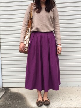 munmun☺︎さん(レディース・160cm)の秋コーディネート