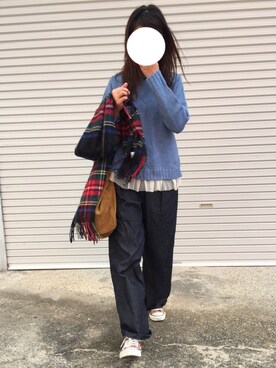 munmun☺︎さん（レディース・160cm）の秋コーディネート