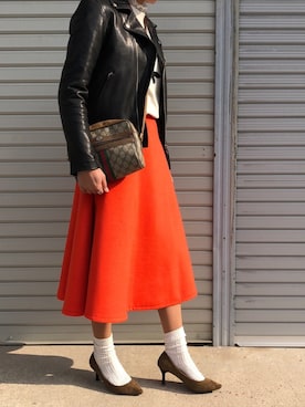 munmun☺︎さん（レディース・160cm）の冬コーディネート