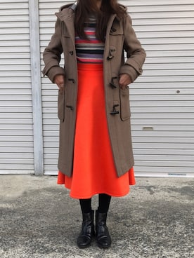 munmun☺︎さん（レディース・160cm）の冬コーディネート