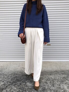 munmun☺︎さん（レディース・160cm）の冬コーディネート