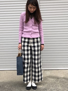 munmun☺︎さん（レディース・160cm）の冬コーディネート