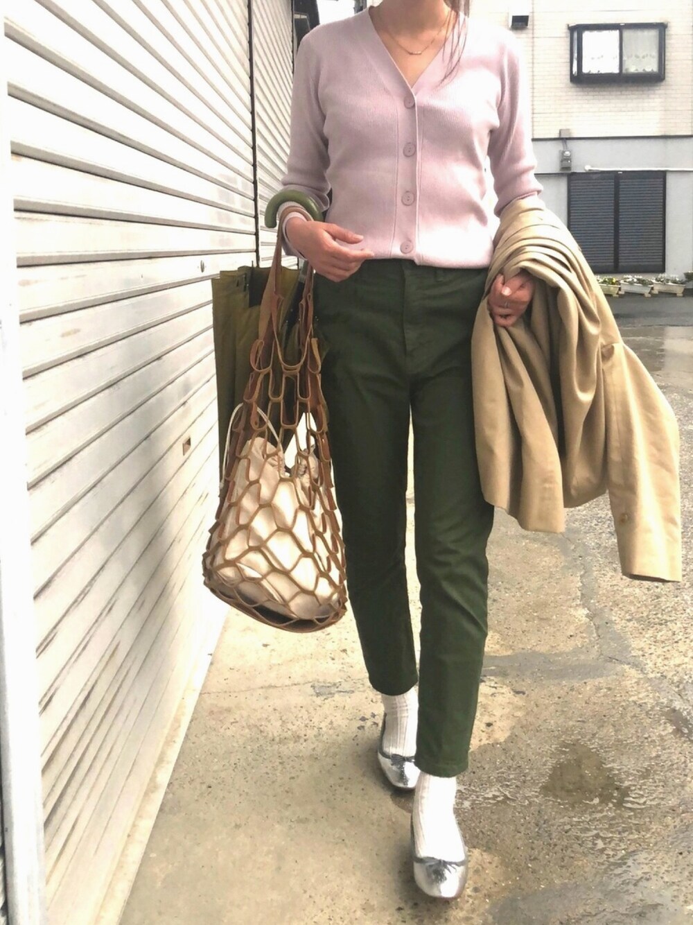 【2018AW】 LaTOTALITE VISPO リブVネックカーディガン La TOTALITE（ラトータリテ）の「VISPO リブVネックカーディガン