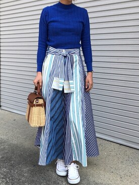 munmun☺︎さん（レディース・160cm）の春コーディネート