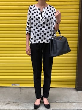 「FENDI（フェンディ）のアイテム」を使った、munmun☺︎さん（レディース・160cm）の夏コーディネート