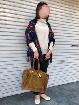 munmun☺︎さん（レディース・160cm）の秋コーディネート