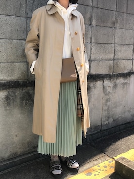 「トリオ」｜munmun☺︎さん（レディース・160cm）の春コーディネート