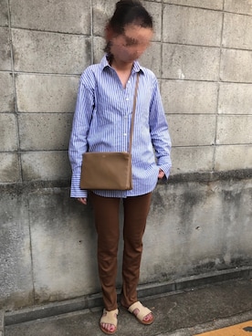 「FRAMeWORK（フレームワーク）のアイテム（レッグウェア）」を使った、munmun☺︎さん（レディース・160cm）の春コーディネート