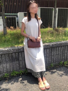 munmun☺︎さん（レディース・160cm）の夏コーディネート