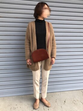 munmun☺︎さん（レディース・160cm）の秋コーディネート