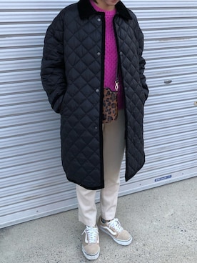 munmun☺︎さん（レディース・160cm）の冬コーディネート