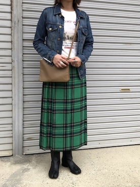 munmun☺︎さん（レディース・160cm）の冬コーディネート