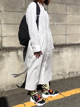 munmun☺︎さん（レディース・160cm）の春コーディネート