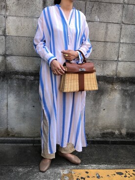 munmun☺︎さん（レディース・160cm）の夏コーディネート