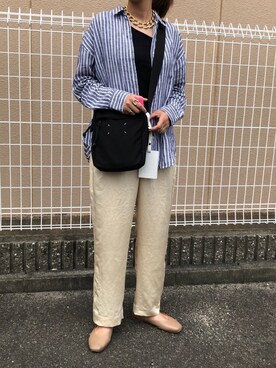 munmun☺︎さん（レディース・160cm）の夏コーディネート