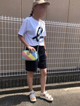 munmun☺︎さん(レディース・160cm)の夏コーディネート