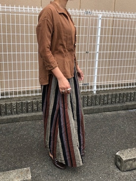 munmun☺︎さん（レディース・160cm）の秋コーディネート