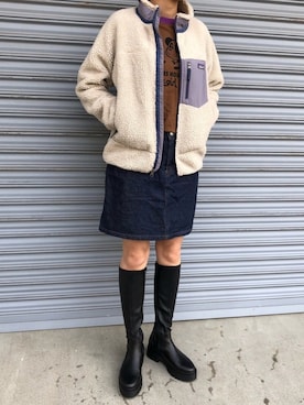 munmun☺︎さん（レディース・160cm）の秋コーディネート