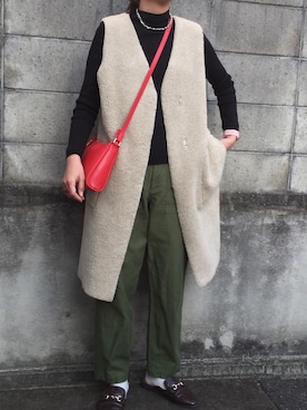 munmun☺︎さん（レディース・160cm）の秋コーディネート