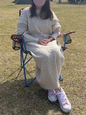 munmun☺︎さん（レディース・160cm）の冬コーディネート