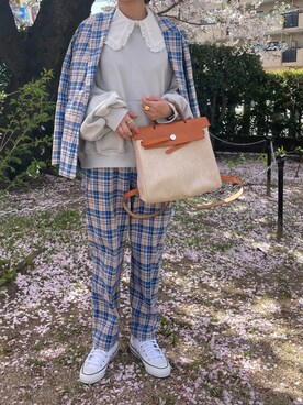 munmun☺︎さん(レディース・160cm)の春コーディネート