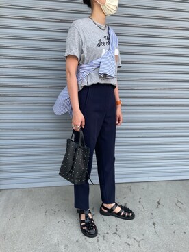 munmun☺︎さん（レディース・160cm）の春コーディネート