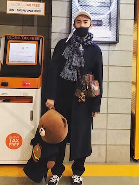 「MCM（エムシーエム）のアイテム（財布/小物）」を使った、Leokkwokさん（メンズ・177cm）の夏コーディネート